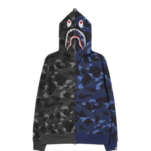 베이프 후드집업 구