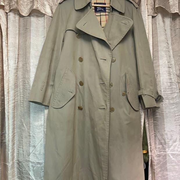 빈티지 버버리 트렌치코트 L사이즈