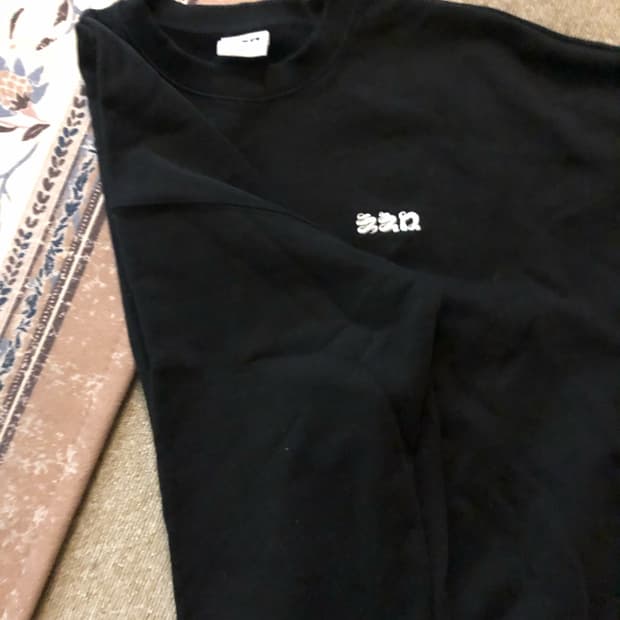 침착맨 굿즈 ㅊㅊㅁ 크롭 맨투맨 