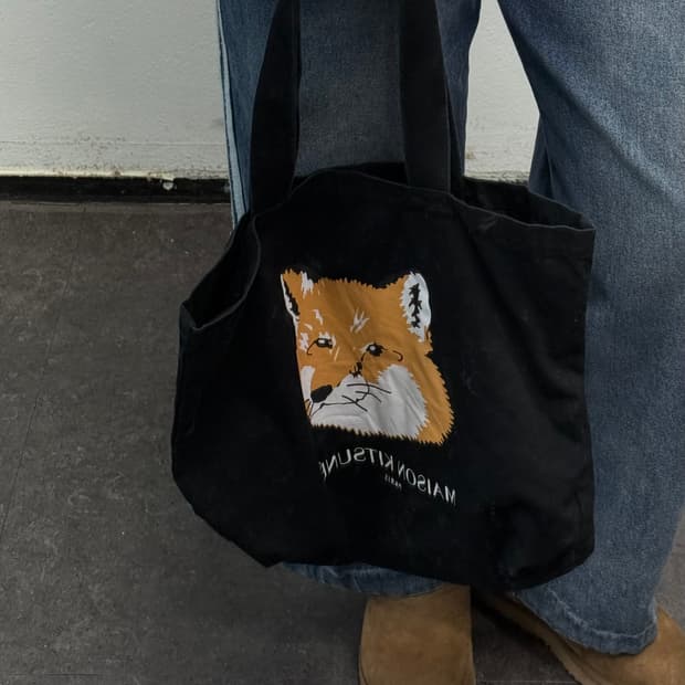 메종키츠네 에코백 