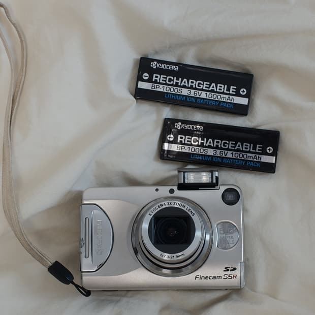 쿄세라 Finecam S5R 카메라 부품용