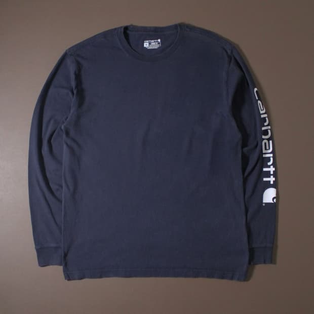 Carhartt 칼하트 차콜 롱 슬리브