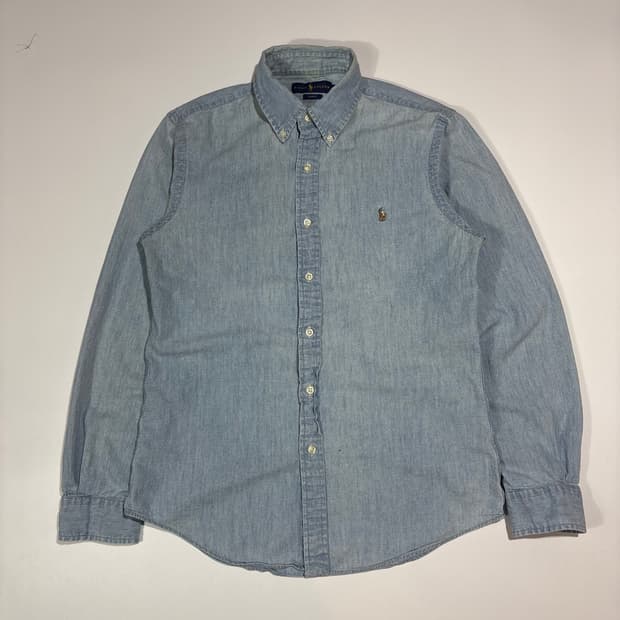 폴로랄프로렌 연청 데님 셔츠