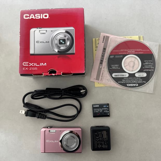 카시오 엑슬림 Casio Exilim ZS5 핑크 코르티스 디카