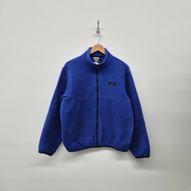 엘엘빈 클래식 플리스자켓 블루 남성 L