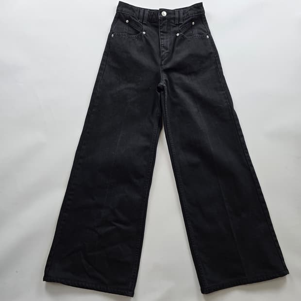 이자벨 마랑 흑청 부츠컷 사이즈25 R5789