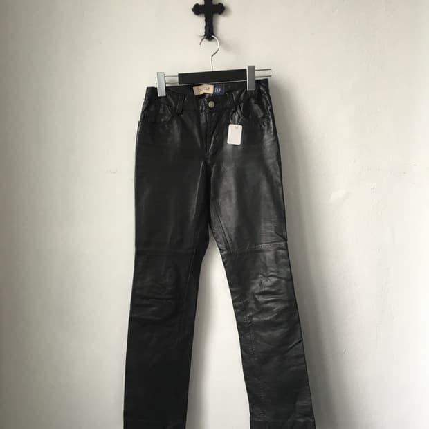 Gap leather pants