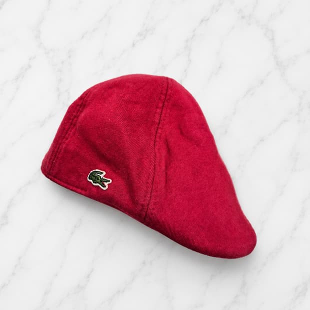 56사이즈 )) LACOSTE 라코스테 헌팅캡 모자!~~ 색상 예뻐요ㅎㅎ