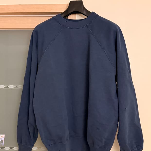 마티앤선즈 maatee&sons sweat navy 3 size