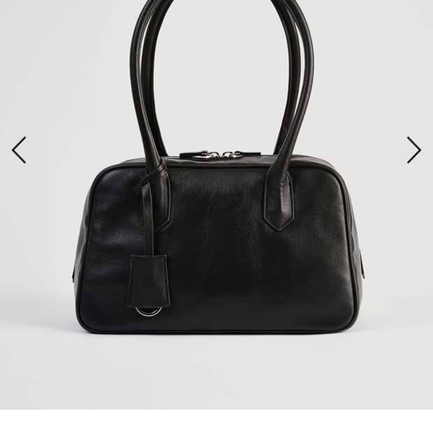 TAESEOUL 태서울 커브 토트백 블랙(참 포함)