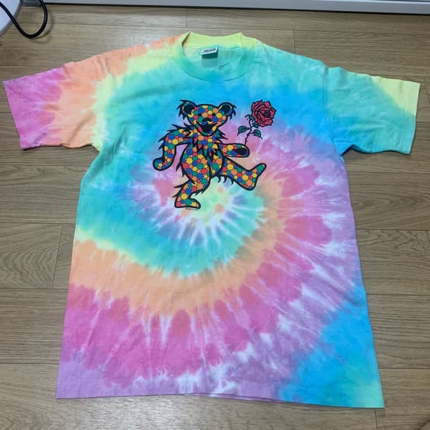 M)93s Grateful Dead 그레이트풀 데드 타이다이 반팔