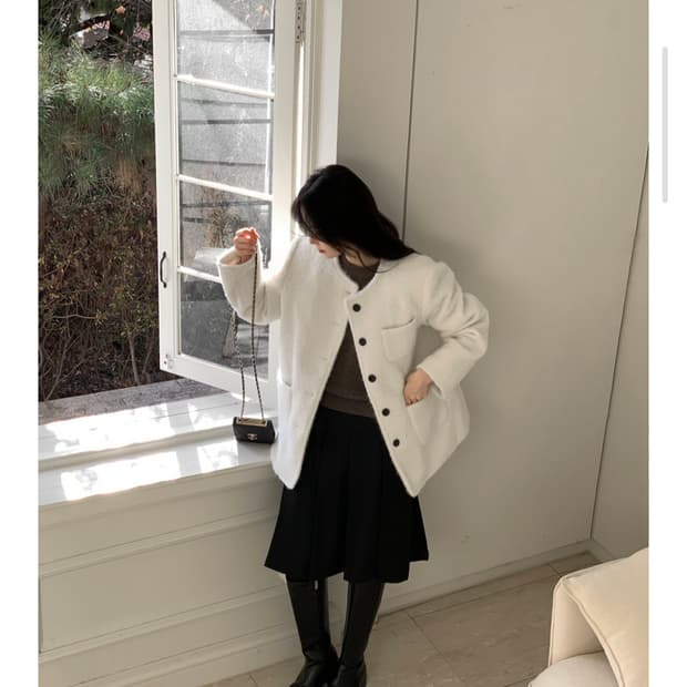 노카라 코트 자켓 원가 129000원