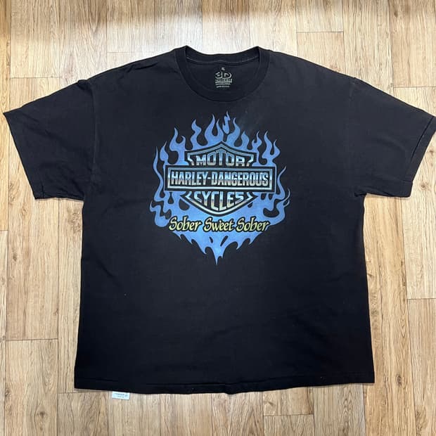 할리데이비슨 오마주 소버 굿즈 티셔츠