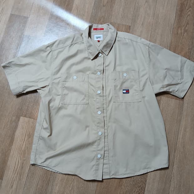 타미진스 스케이트셔츠 베이지 L