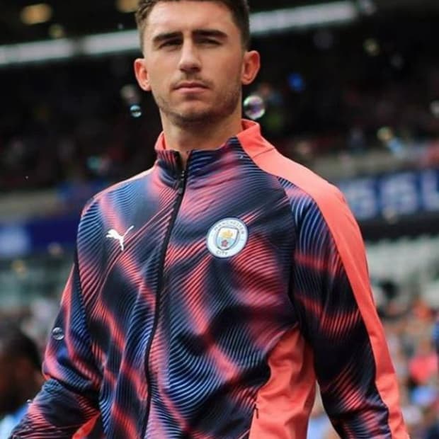 푸마 19-20 맨체스터 시티 스타디움 져지 트랙탑