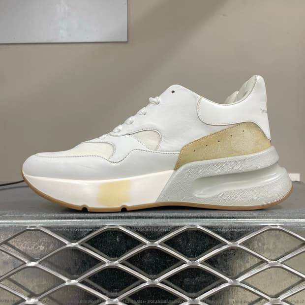 알렉산더 맥퀸 오버사이즈 레이스업 스니커즈 42 (gr-4458)