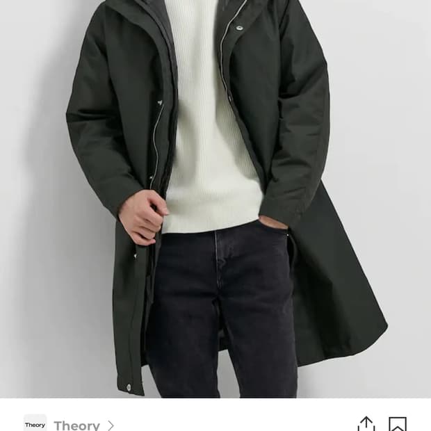 띠어리 구스다운 패딩 L (105-110)