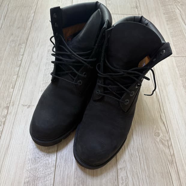 팀버랜드 6인치 워커 부츠 블랙 260