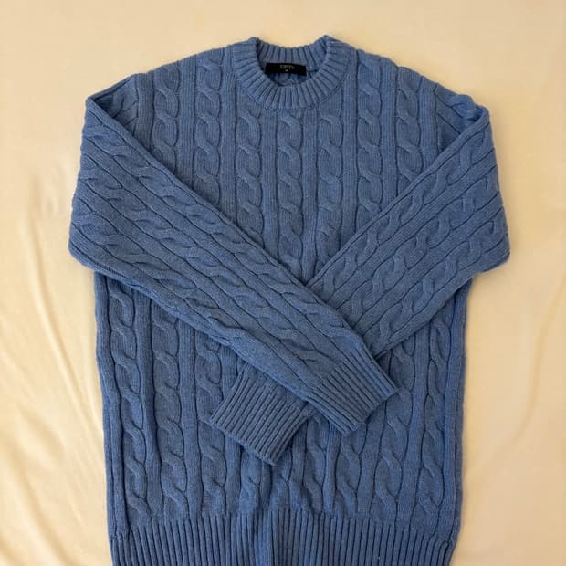 탑텐 케이블 니트