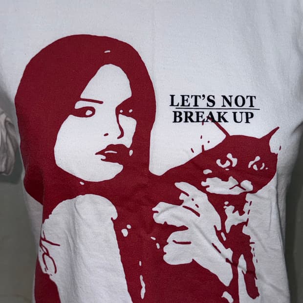 Vintage Red girl half T