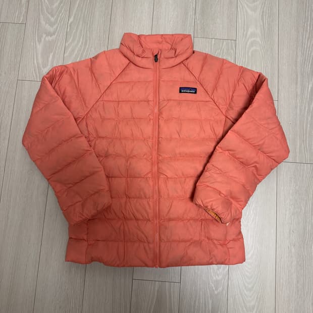 파타고니아 다운 스웨터 키즈 핑크 