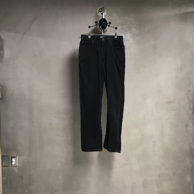 폴로 랄프로렌 코듀로이 팬츠 블랙 31/34