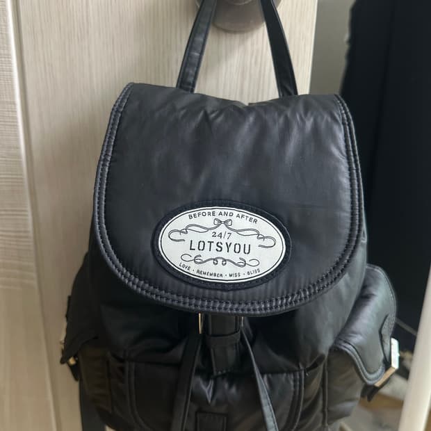 라츠유 백팩 블랙