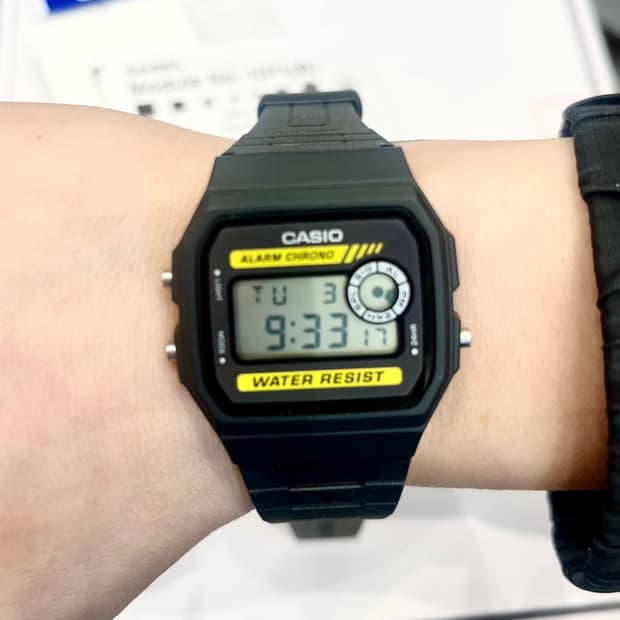 카시오 디지털시계 새상품
