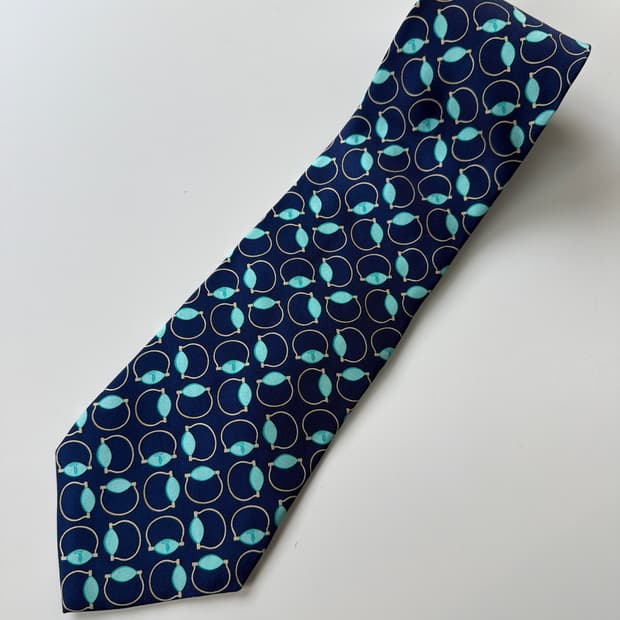 트루사르디 (TRUSSARDI) 실크 넥타이 9.7cm