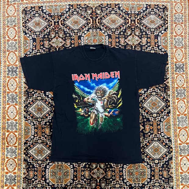 Vintage Band T Iron Maiden