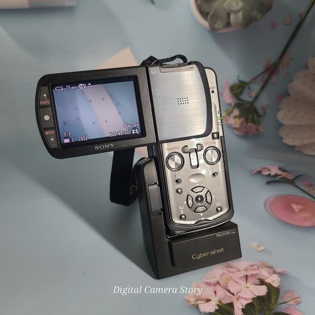 소니 사이버샷 DSC M1 디카 캠코더 (빈티지 카메라)