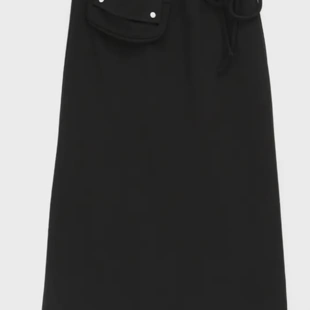 트레이닝 맥시 벨티드 포켓 스커트 