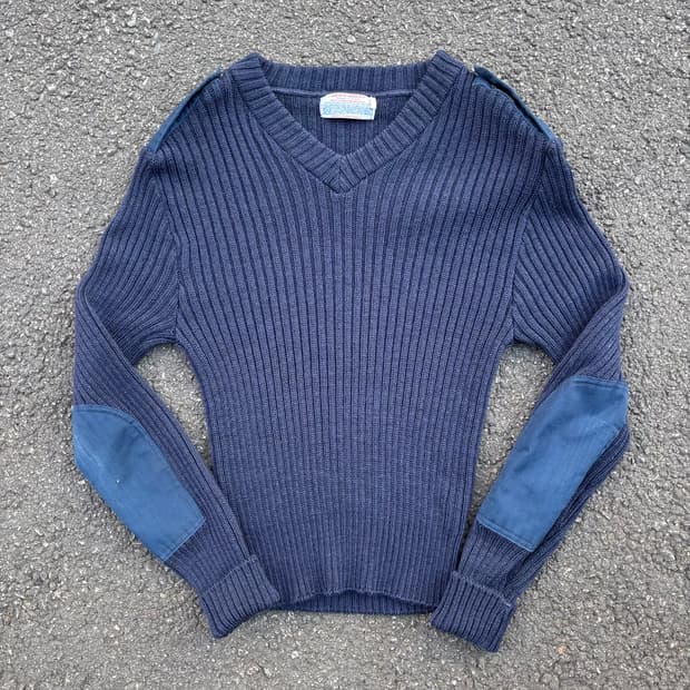 80년대 미공군 아이언 런 울 스웨터