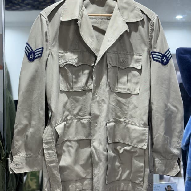 레어] 50s 미공군 트로피칼 부쉬 자켓 (42L)