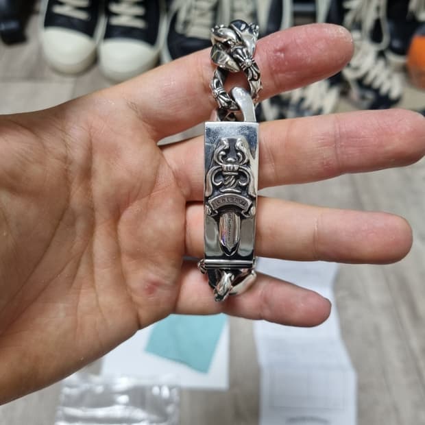 [13링크] 크롬하츠 대거 팬시 id 팔찌 팝니다