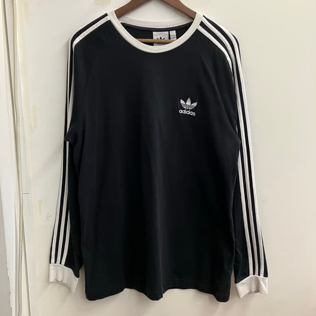 N72 아디다스 링거 삼선 롱슬리브