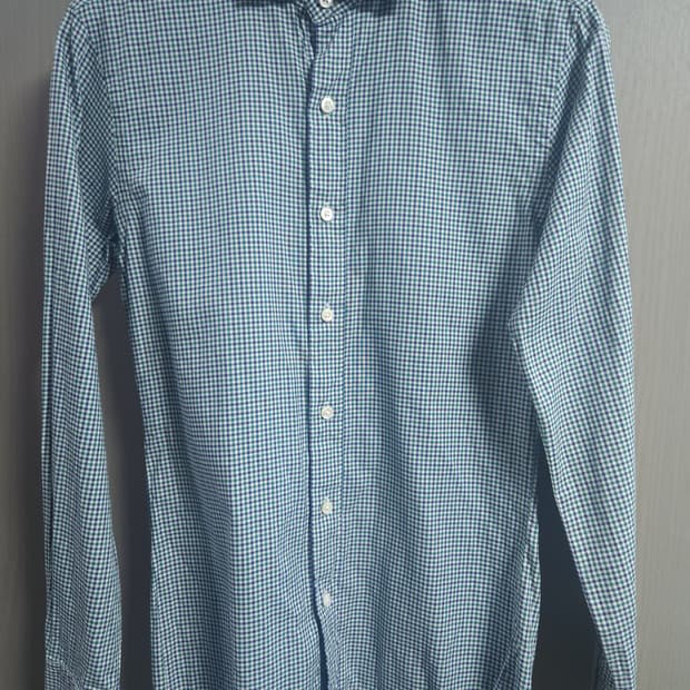 폴로 랄프로렌 체크 셔츠남방(슬림핏), M