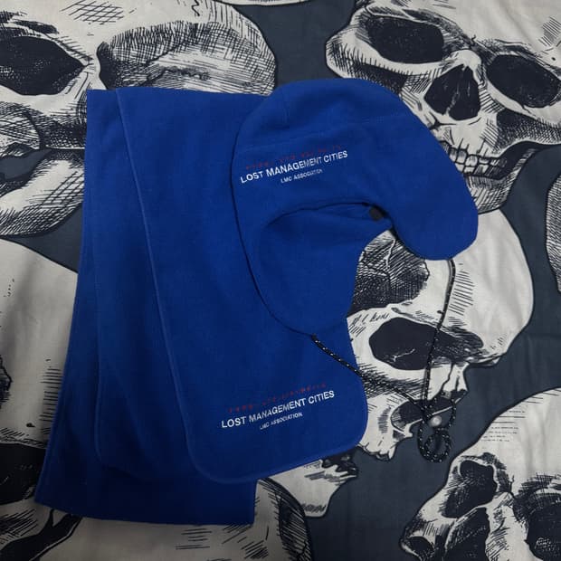 LMC 머플러 모자 세트 