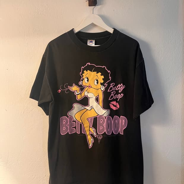 90s usa Bettyboop 빈티지 베티붑 티셔츠