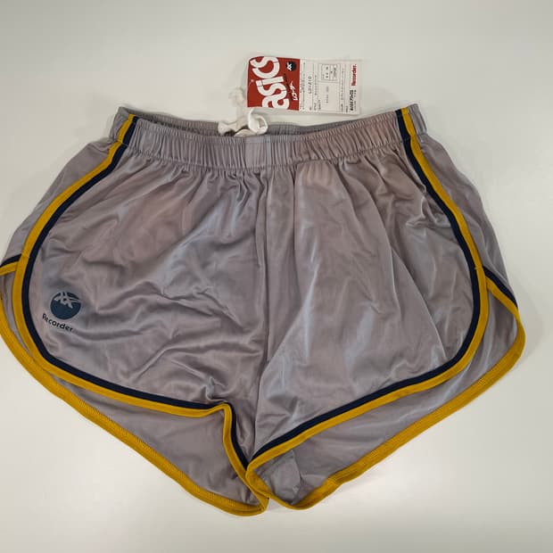 아식스 90s 올드 레코더 빈티지 러닝 숏츠 쇼츠 팬츠 3번 ASICS 