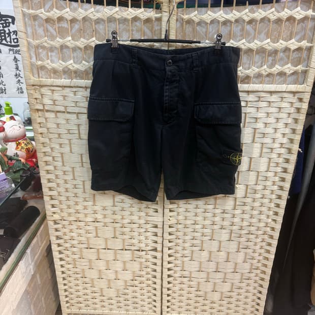 32 정품 스톤아일랜드 코튼 카고 반바지 팝니다