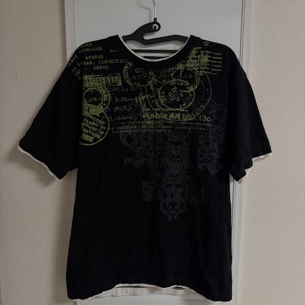 punk lettering tshirt