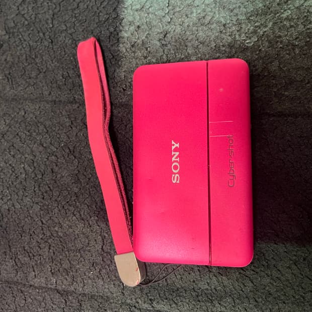 (르세라핌 허윤진 디카) 소니 사이버샷 dsc-tx55