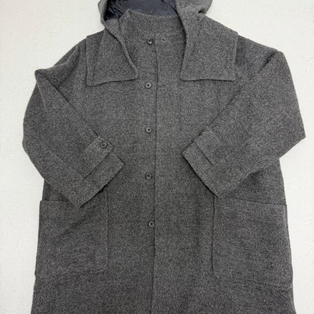 COLINA ALPAKA COAT (후드 탈부착가능)