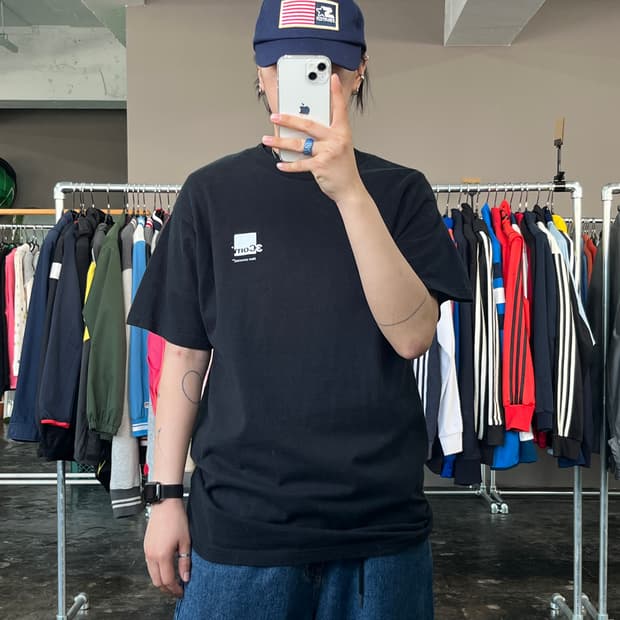 빈티지 프린팅 반팔 티셔츠