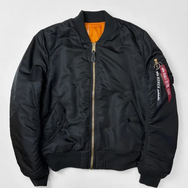 알파 인더스트리 MA-1 플라이트 재킷 PN5516