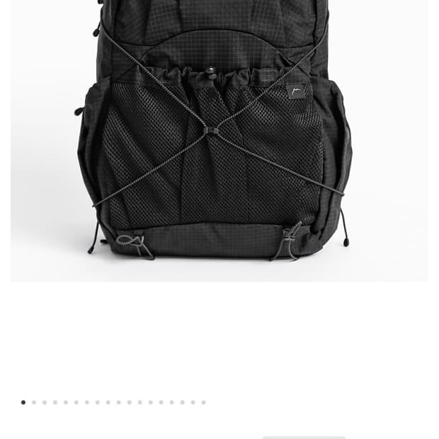 케일 소백 cayl SOBAEK b-grid / black 새상품