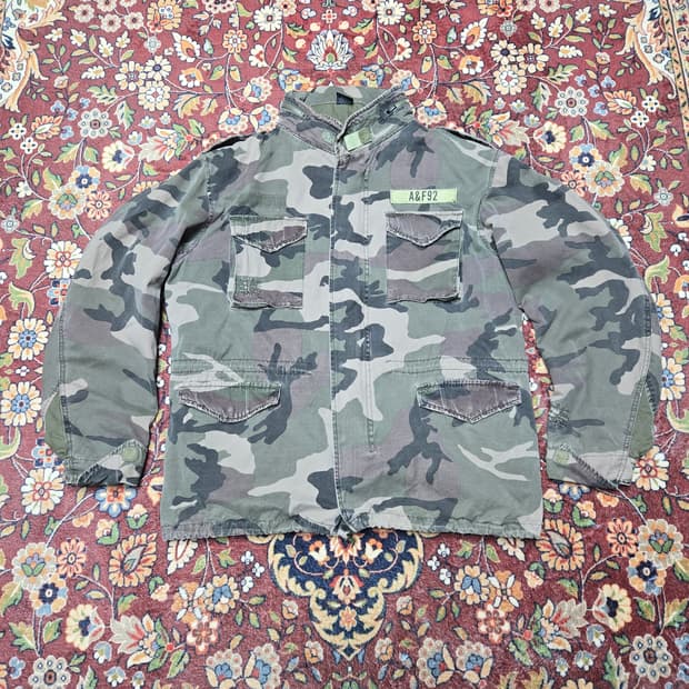 [판매] 아베크롬비 & 피치(A&F) 빈티지 M-65 카모 필드 자켓