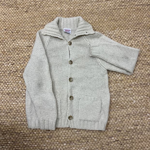 L 반스아웃피터스 아메리칸 두꺼운 헤비 니트 스웨터 가디건