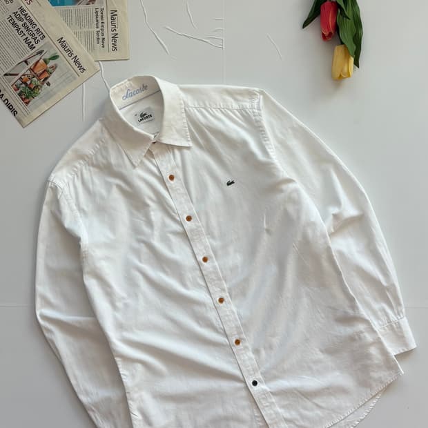 Lacoste 라코스테 화이트 셔츠